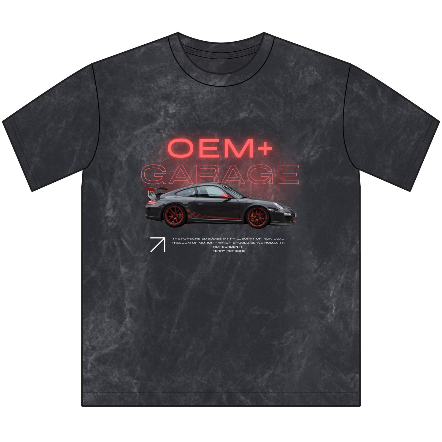 Vintage OEM+ Garage "Peak Porsche" Tee