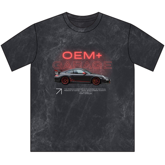 Vintage OEM+ Garage "Peak Porsche" Tee