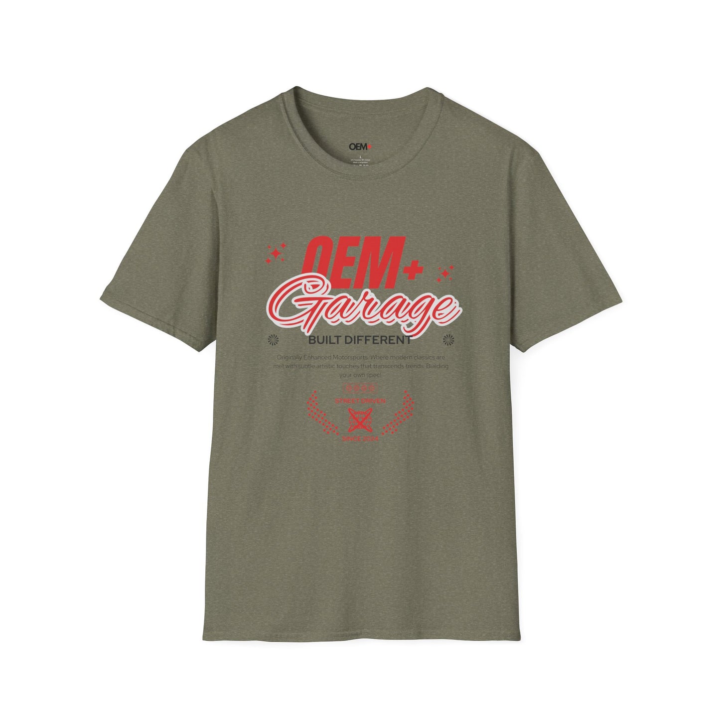 OEM + Garage - "Built Different" Tee
