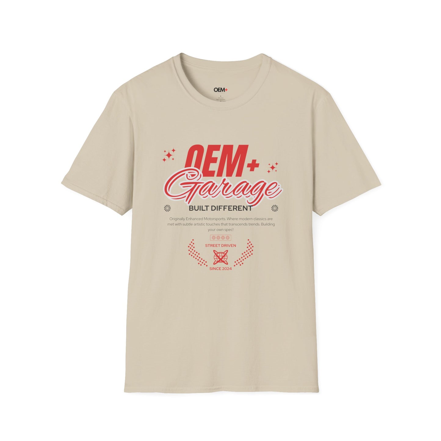 OEM + Garage - "Built Different" Tee